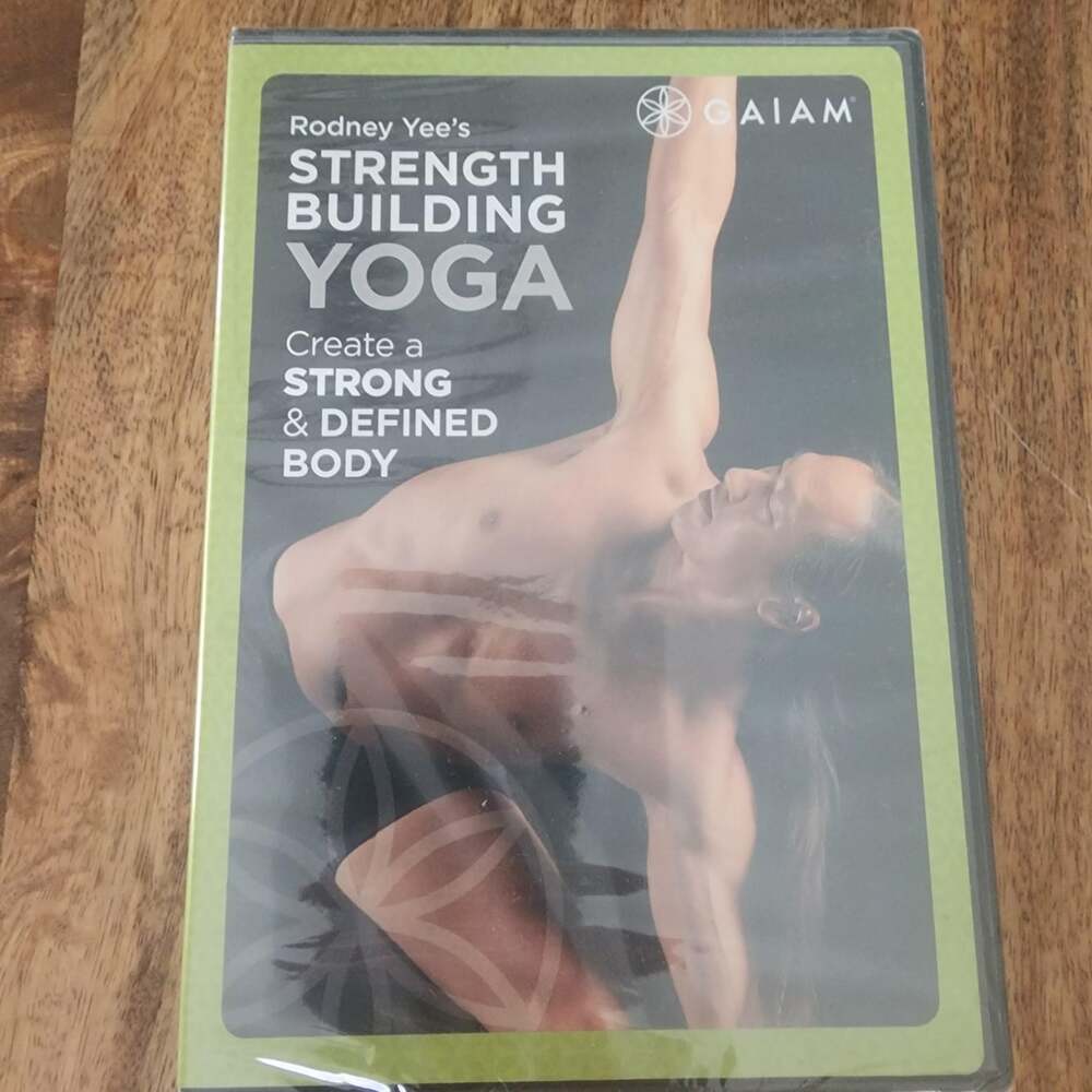 Rodney Yee's Strength Building Yoga DVD Gaiam Workout NR Exercise New Sealed